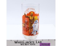 Star Wars R2-D2 & C-3PO Burger King Glass Cup 1977 Lucasfilm Coca-Cola Vintage
