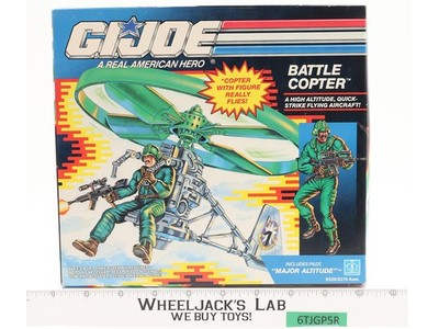 Green Battle Copter W/ Major Altitude GI Joe 1992 Hasbro Vehicle NEW SEALED