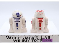 R2-D2 R5-D4 Salt and Pepper Shakers Star Wars Sigma Ceramics Vintage