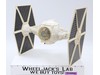 Imperial Tie Fighter WHITE 100% Complete Star Wars 1978 Vintage Kenner Vehicle