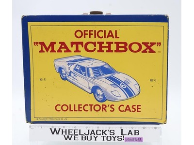 Matchbox Collector Case #41 for 48 Cars W/Inserts Fred Bonner Corporation 1966