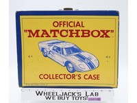 Matchbox Collector Case #41 for 48 Cars W/Inserts Fred Bonner Corporation 1966