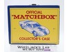 Matchbox Collector Case #41 for 48 Cars W/Inserts Fred Bonner Corporation 1966
