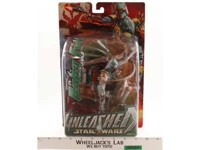 Boba Fett Sarlaac Escape Star Wars Unleashed 2003 Hasbro 7" Figure NEW SEALED