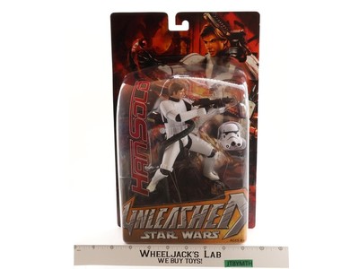Han Solo Stormtrooper Star Wars Unleashed 2005 Hasbro 7" Figure NEW SEALED