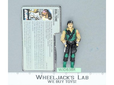 Dial-Tone V1 G.I. Joe 1986 Hasbro Vintage Action Figure