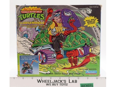 Sludgemobile W/ Box Teenage Mutant Ninja Turtle 1990 Playmates Vehicle