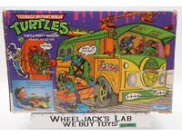 Party Wagon 100% Complete W/Box Teenage Mutant Ninja Turtles 1989 Playmates