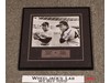Willie Mays & Hank Aaron Framed AUTOGRAPHED Picture 8x10 W/ COA 173/1000