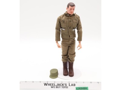 Action Soldier Army Painted Brown Head 12" GI Joe 1964 Hasbro Action Figure