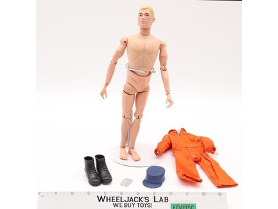 Action Pilot Painted Blonde Head GI Joe 1964 Hasbro 12" Vintage Action Figure