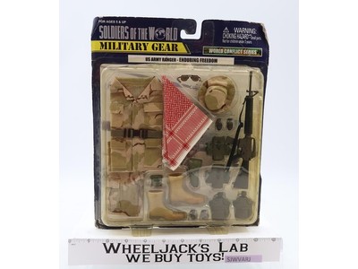 US Army Ranger Enduring Freedom Military Gear Soldiers of the World NEW SEALED