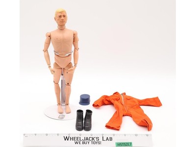 Action Pilot W/Jumpsuit Painted Blonde Head GI Joe 1964 Hasbro 12" Action Figure