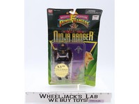 Mighty Morphin BLACK Ninja Ranger Power Rangers 1995 Bandai NEW MOSC #2474