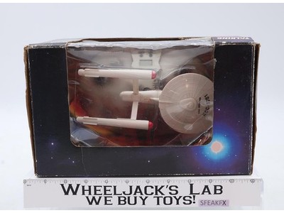 USS Enterprise Talking Alarm Clock Star Trek 1994 Top Banana Vintage