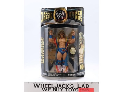 Ultimate Warrior WWE Classic Super Stars Series 12 2006 Jakks Pacific NEW SEALED