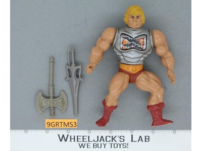 Battle Armor He-Man 100% Complete Masters of the Universe MOTU 1984 Mattel