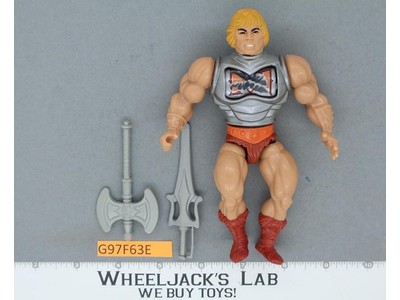 Battle Armor He-Man 100% Complete Masters of the Universe MOTU 1984 Mattel