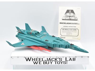 Backlash Air Assault Rapid Deployer.Mega Force Kenner 1989 Action Figure Toy
