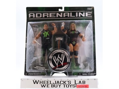 Shawn Michaels & Triple H WWE Adrenaline 2007Jakks Pacific Figure Set NEW SEALED