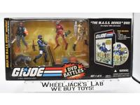 GI Joe DVD Battles Set 1 of 5 "The M.A.S.S. Device" MISB 2008 Hasbro