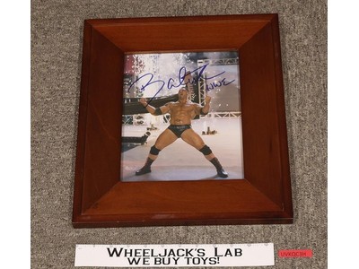 Batista WWF WWE Wrestling Steiner Sports Framed AUTOGRAPHED 8x10 W/ COA