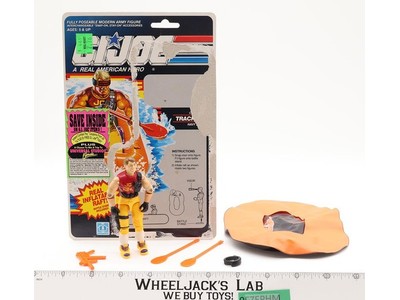 Tracker V1 100% Complete W/ Cardback 1991 G.I. Joe Hasbro Vintage Action Figure