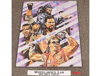 The Kliq Artist Poster Hall Nash Michaels Waltman WWF WWE AUTOGRAPHED 24x18