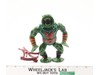 Leech 100% Complete W/ Card Masters of the Universe MOTU 1985 Mattel Figure
