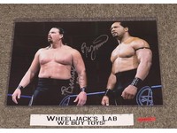 Farooq & Bradshaw Acolytes Protection Agency WWF WWE AUTOGRAPHED 18x12 Photo