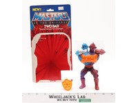 Two Bad ROUND BACK Complete W/ Card Masters of the Universe MOTU 1984 Mattel