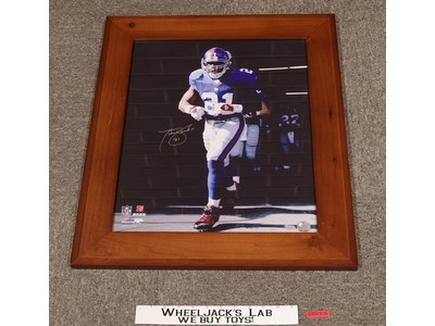 Tiki Barber New York Giants Framed Steiner Sports AUTOGRAPHED Picture 16x20