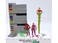 Cobra-LA Team V1 3-Pack 100% Complete W/File Card 1987 GI Joe Hasbro Vintage