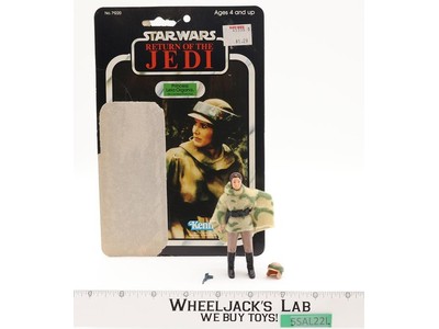 Princess Leia Combat Poncho Complete 77 Back-A Star Wars 1984 Kenner NO REPRO