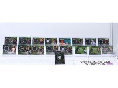 Set of 17 Stargate Costume Cards Rittenhouse Trading Cards