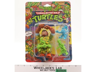 Sergeant Bananas Complete W/Card Teenage Mutant Ninja Turtle TMNT 1991 Playmates
