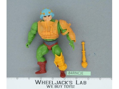 Man-At-Arms 100% Complete He-Man Masters Of The Universe MOTU 1982 Mattel