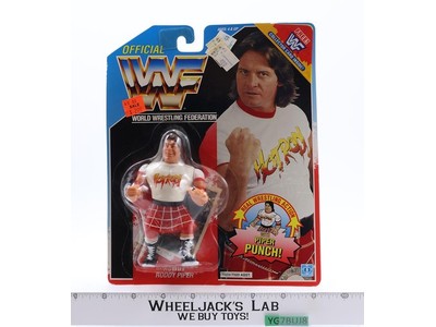 Rowdy Roddy Piper WWF Wrestling 1990 Hasbro Action Figure NEW MOSC SEALED