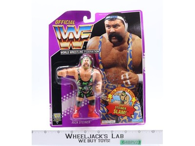 Rick Steiner W/ Steiner Slam WWF Wrestling 1993 Hasbro Action Figure NEW SEALED