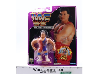 Scott Steiner Suplex WWF Wrestling 1993 Hasbro Action Figure NEW SEALED