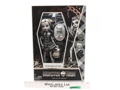 Frankie Stein W/ Pet Black & White Monster High SDCC 2009 Mattel Doll NEW