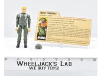 Hawk 100% Complete V1 GI Joe 1982 Hasbro Action Figure Vintage