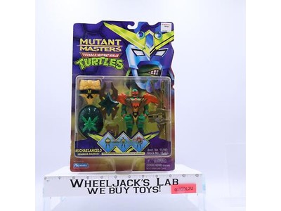 Michaelangelo Thunder Warrior TMNT Mutant Masters 1997 Playmates MOSC NEW Sealed