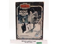 Scout Walker AT-ST 100% Complete W/ Box Star Wars ROTJ 1980 Kenner Vehicle
