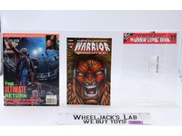 WWF Magazine July 1996 w/ Poster & Trading Cards Plus Premiere Issue Comic VGC