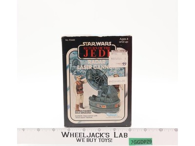 Radar Laser Cannon Mini Rig 100% Complete W/Box 1982 Star Wars ESB Kenner