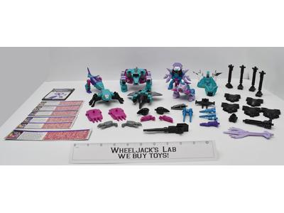 Piranacon Seacons MINT 100% Complete 1988 Vintage G1 Transformers Action Figure