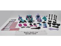 Piranacon Seacons MINT 100% Complete 1988 Vintage G1 Transformers Action Figure