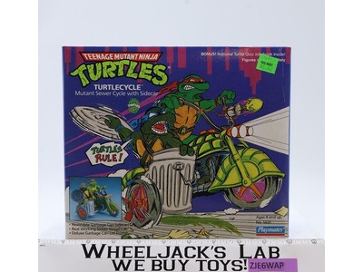 Turtlecycle Teenage Mutant Ninja Turtles TMNT 1989 Playmates NEW SEALED