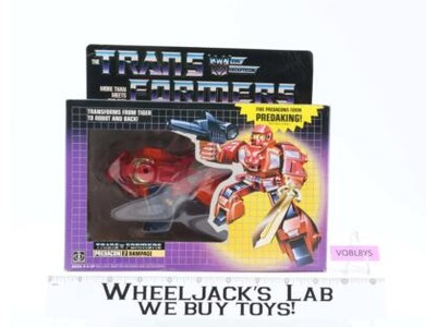 Rampage w/ Box 100% Complete 1986 Vintage Hasbro G1 Transformers Action Figure